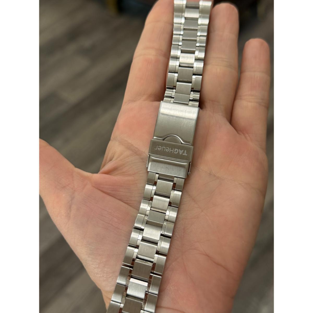 Authentic TAG Heuer Aquaracer Steel Watch Bracelet 20mm BA0806 FAA021