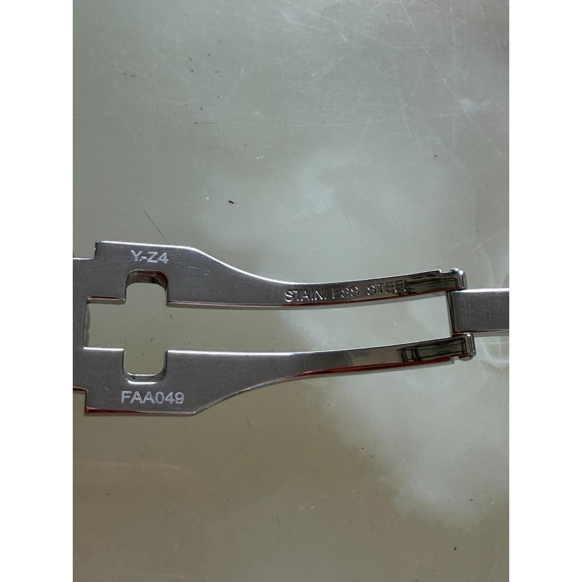 Authentic TAG Heuer Link Chronograph Steel Watch Bracelet 21mm BA0594 FAA049