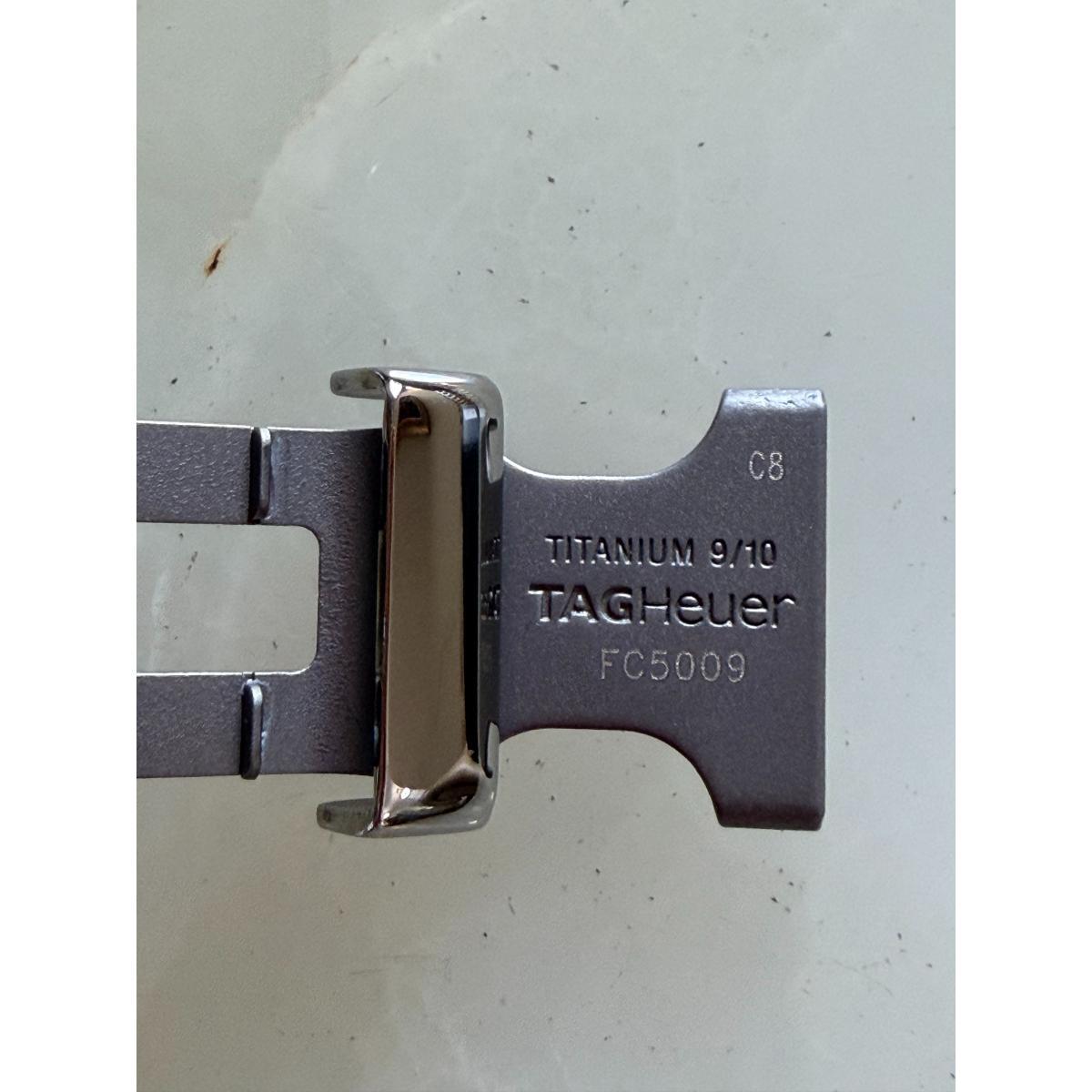 Authentic TAG Heuer Kirium Titanium 17mm Deployant Folding Buckle Clasp FC5009