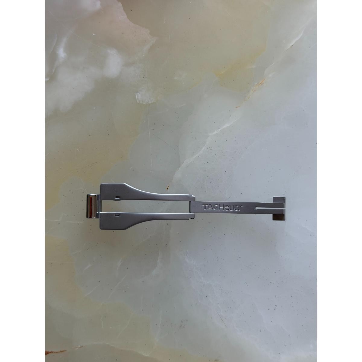 Authentic TAG Heuer Steel 17.5mm Deployant Folding Buckle Part