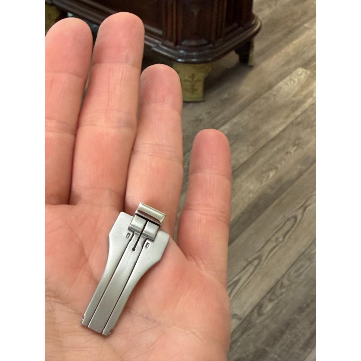Authentic TAG Heuer Steel 17.5mm Deployant Folding Buckle Part