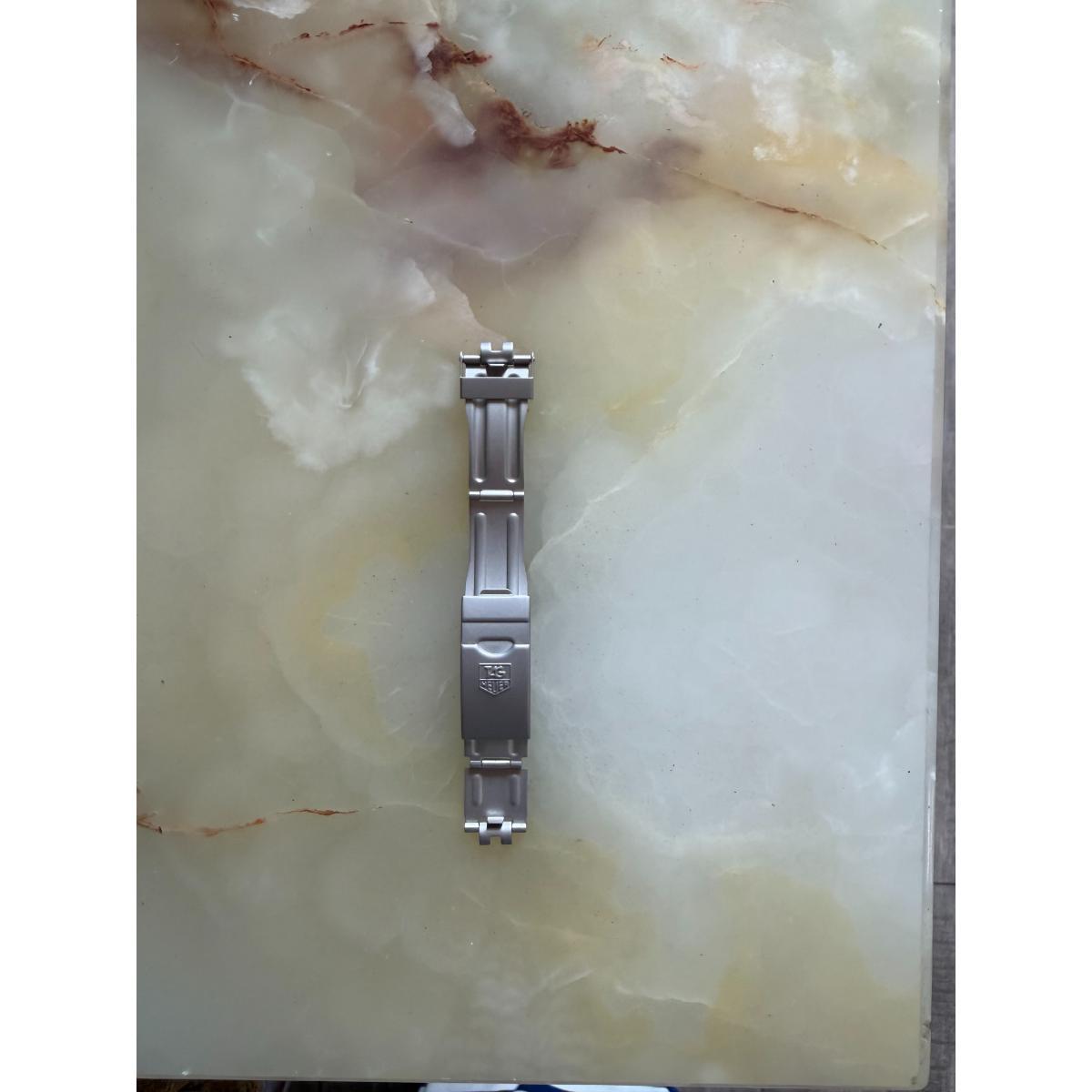 Authentic TAG Heuer Steel 16mm Deployant Folding Buckle Clasp