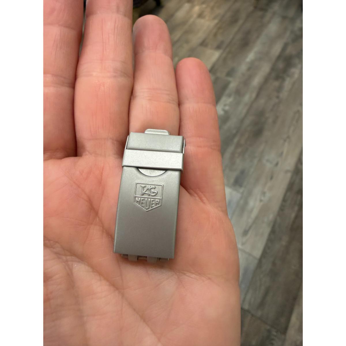 Authentic TAG Heuer Steel 16mm Deployant Folding Buckle Clasp