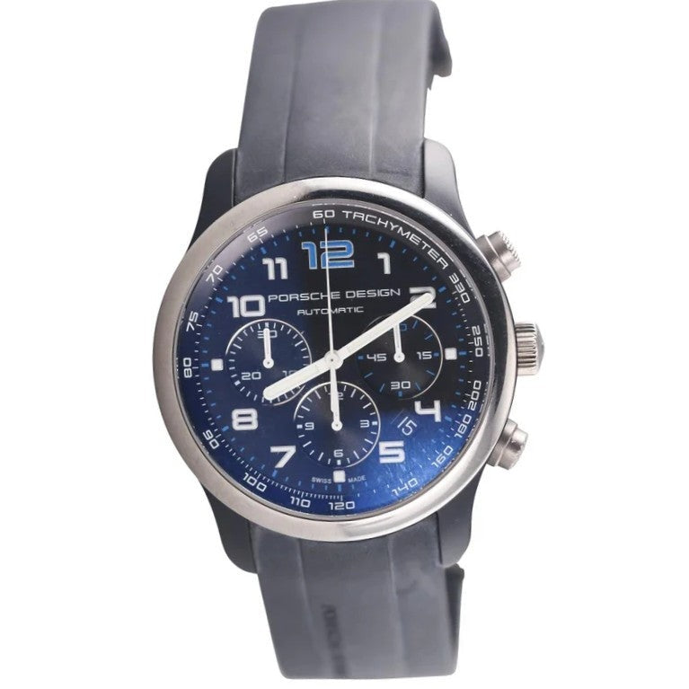 Porsche Design Dashboard Blue 12 Titanium Automatic Watch 6612.14/1