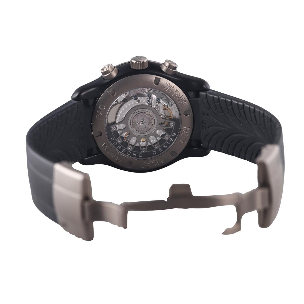Porsche Design Dashboard Blue 12 Titanium Automatic Watch 6612.14/1