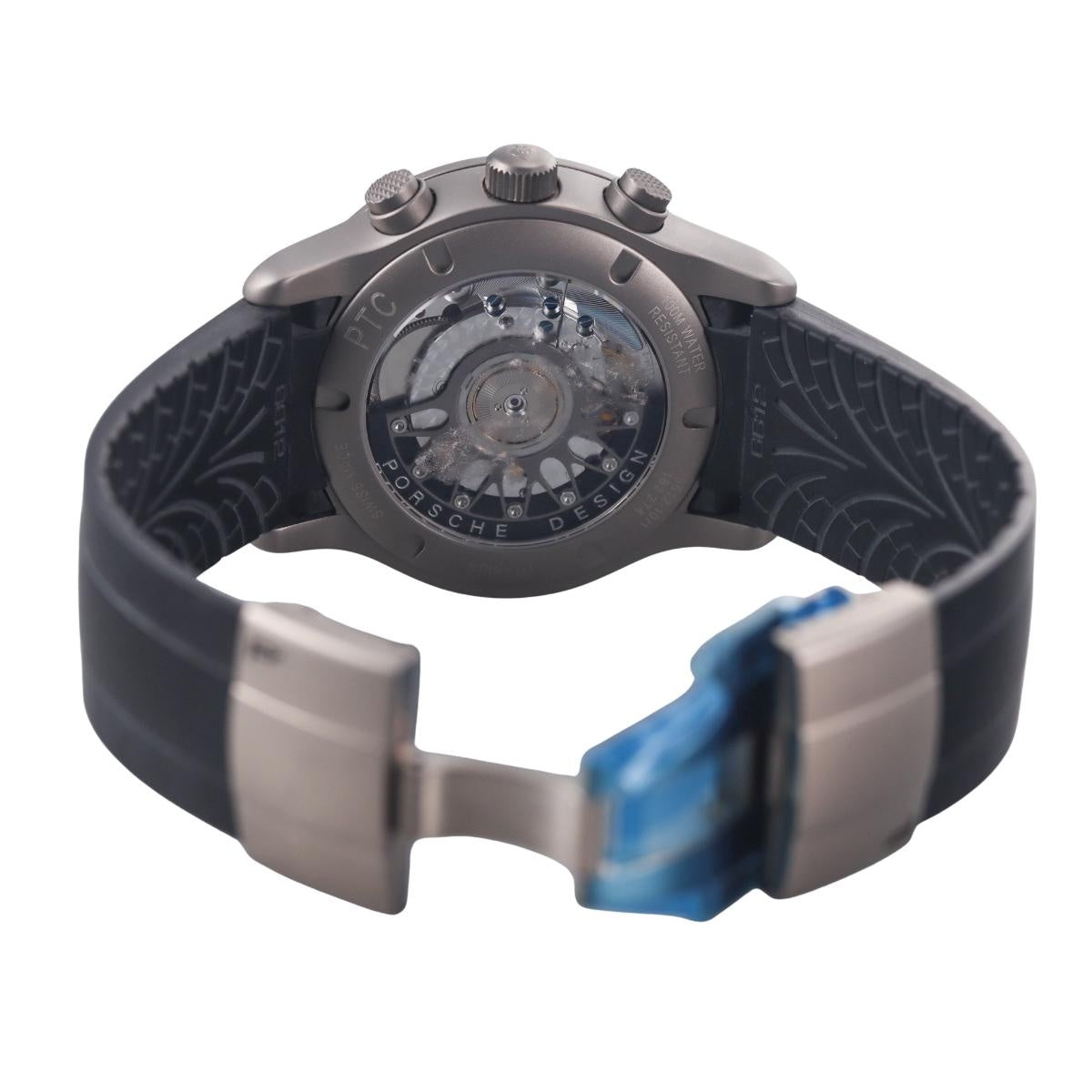 Porsche Design Dashboard Titanium Rubber Band Automatic Watch 6612.10/1