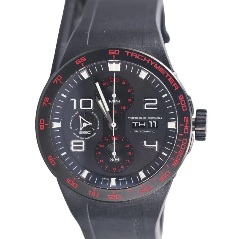 Porsche Design Flat Six Chronograph Titanium Automatic Watch P6340.41