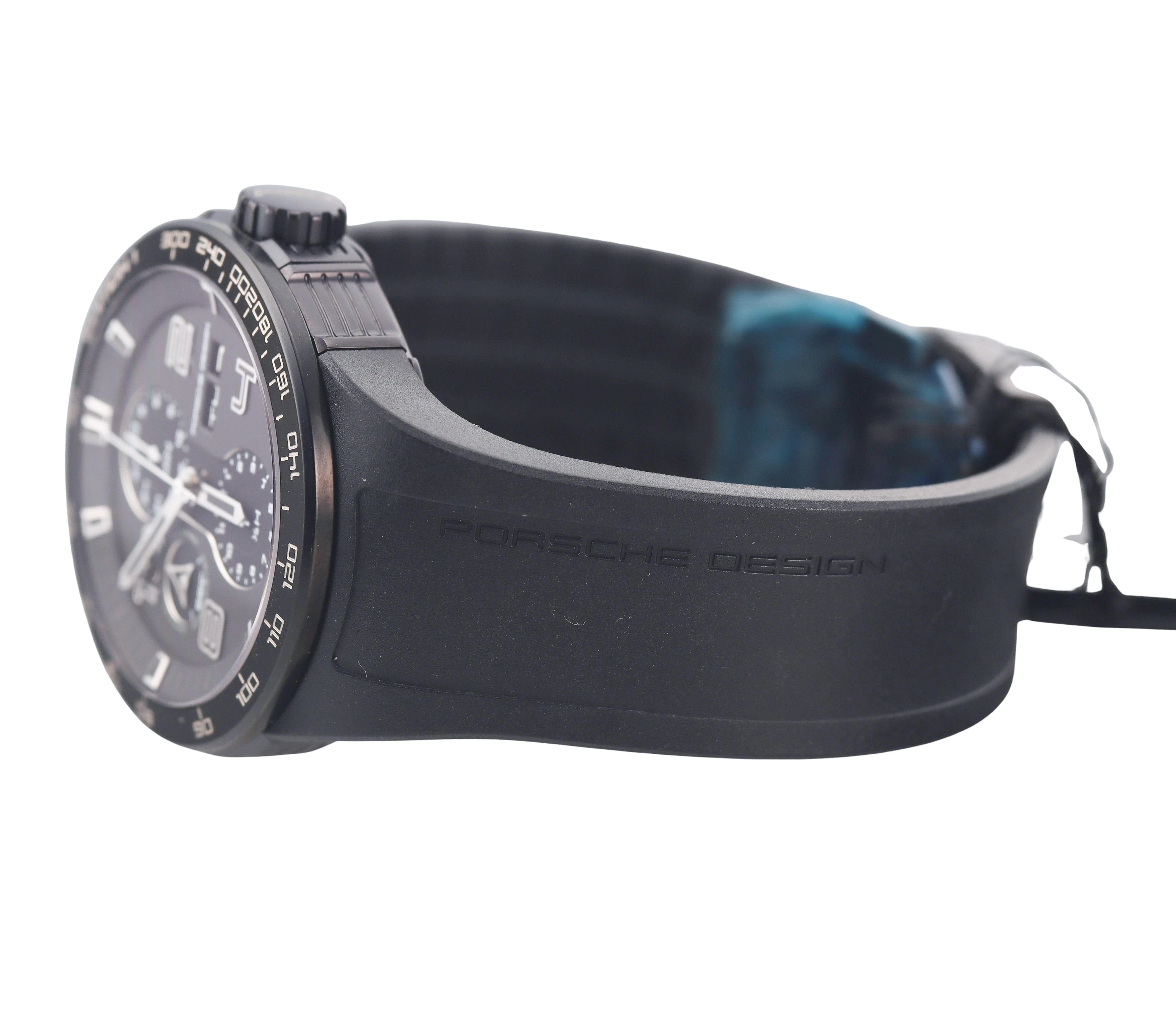 Porsche Design Flat Six Limited Edition 1 Titanium Automatic Watch P6341