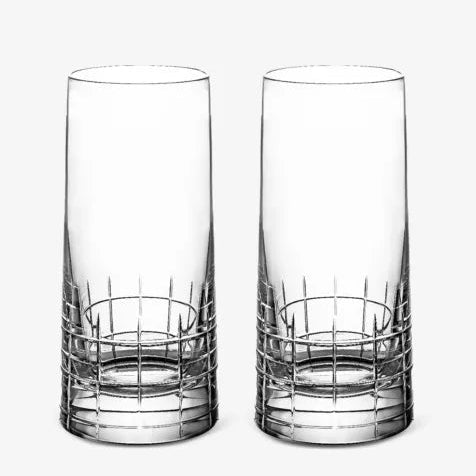 Christofle Graphik Highballs Glasses Set of 2 B07945022
