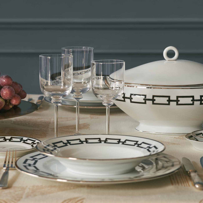 Richard Ginori Catene Black 5 pc Dinner Place Setting