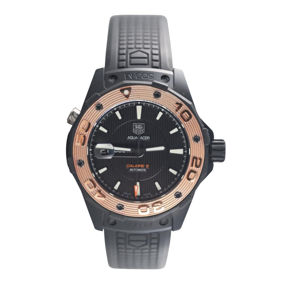 TAG Heuer Aquaracer Calibre 5 Titanium Automatic Watch WAJ2182