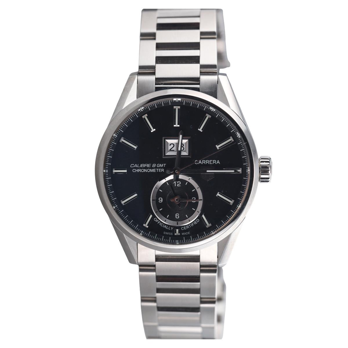 TAG Heuer Carrera Calibre 8 GMT Automatic Watch WAR5010