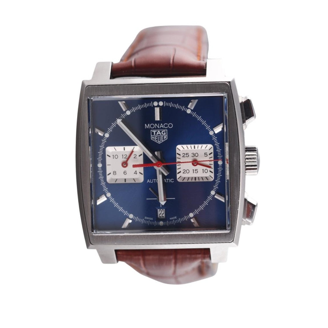TAG Heuer Monaco Chronograph Automatic Blue Sunray Dial Men's Watch