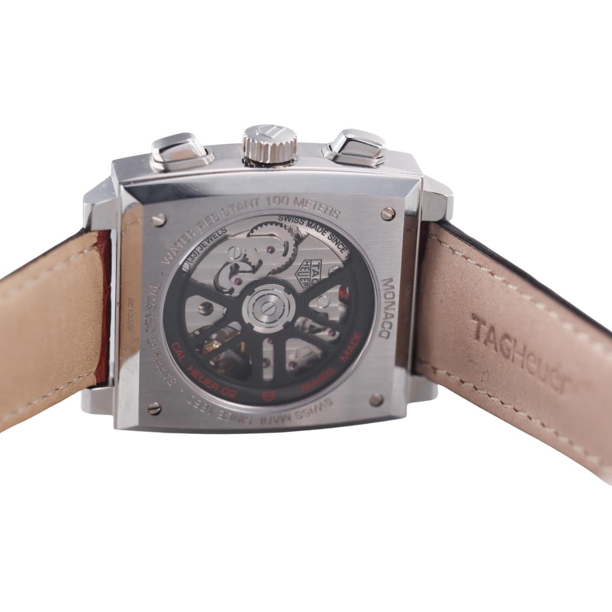 TAG Heuer Monaco Chronograph Automatic Blue Sunray Dial Men's Watch