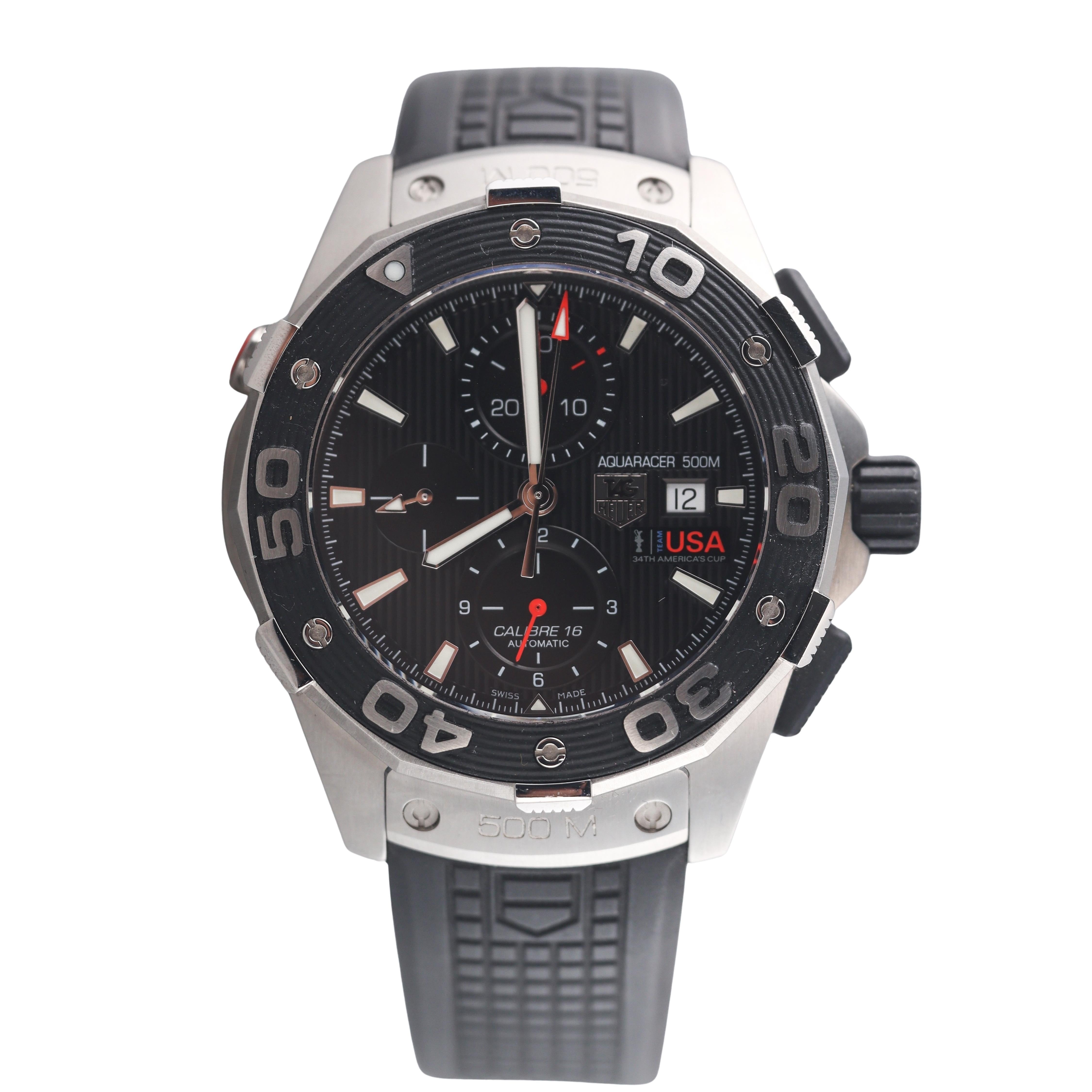 Tag Heuer Aquaracer Calibre 16 Automatic Steel Watch CAJ2111