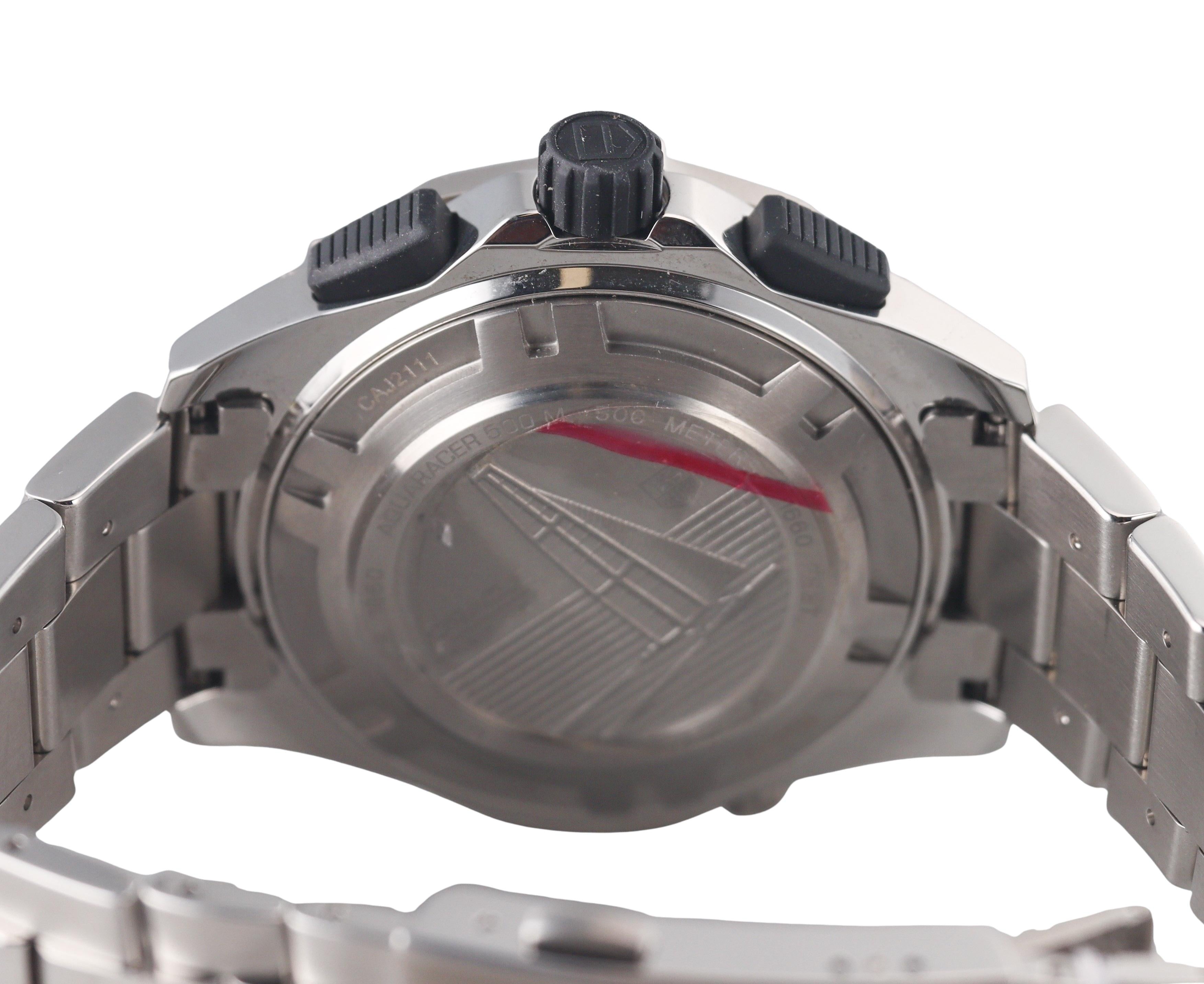 Tag Heuer Aquaracer Calibre 16 Automatic Steel Watch CAJ2111