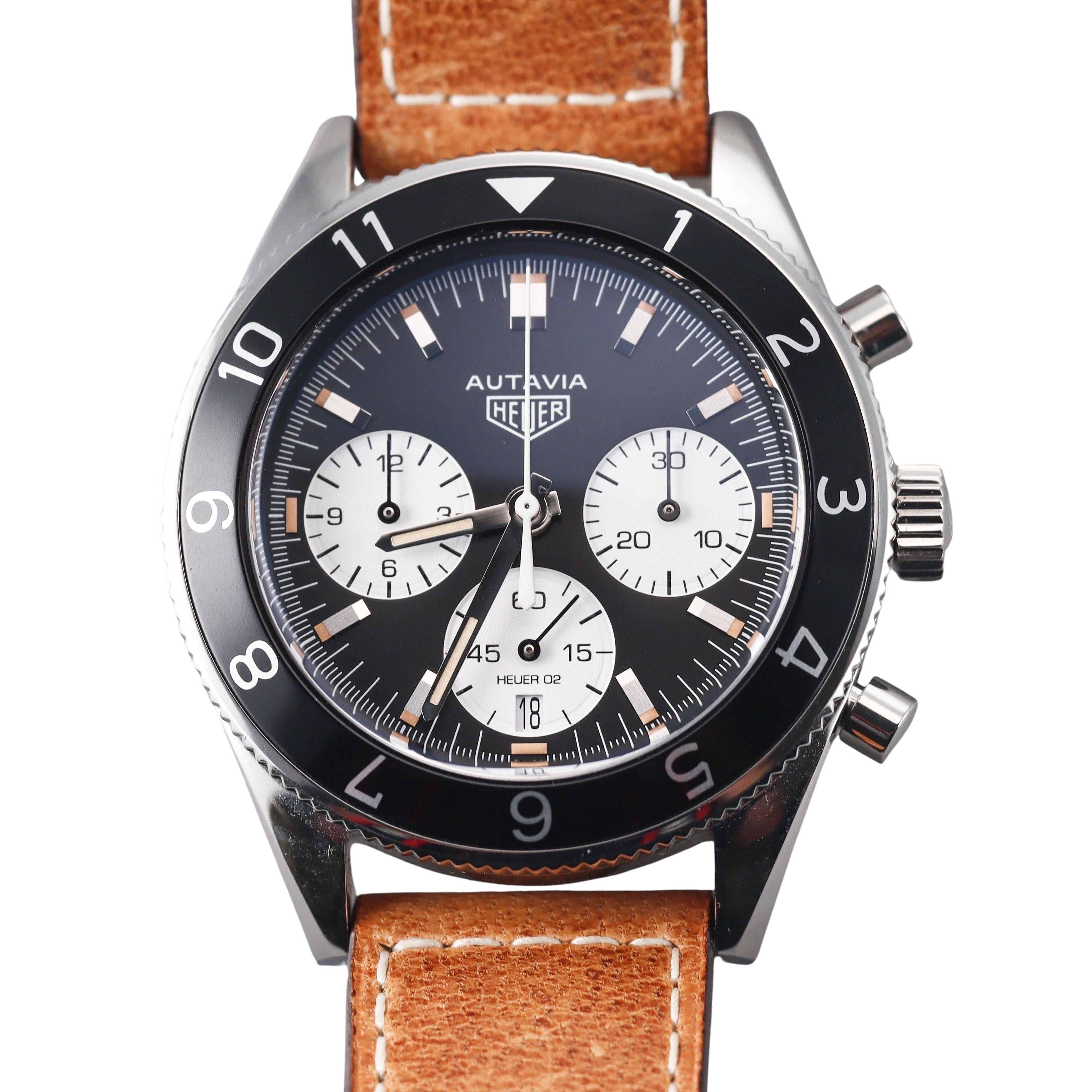 Tag Heuer Autavia Heritage Automatic Steel Watch CBE2010-0