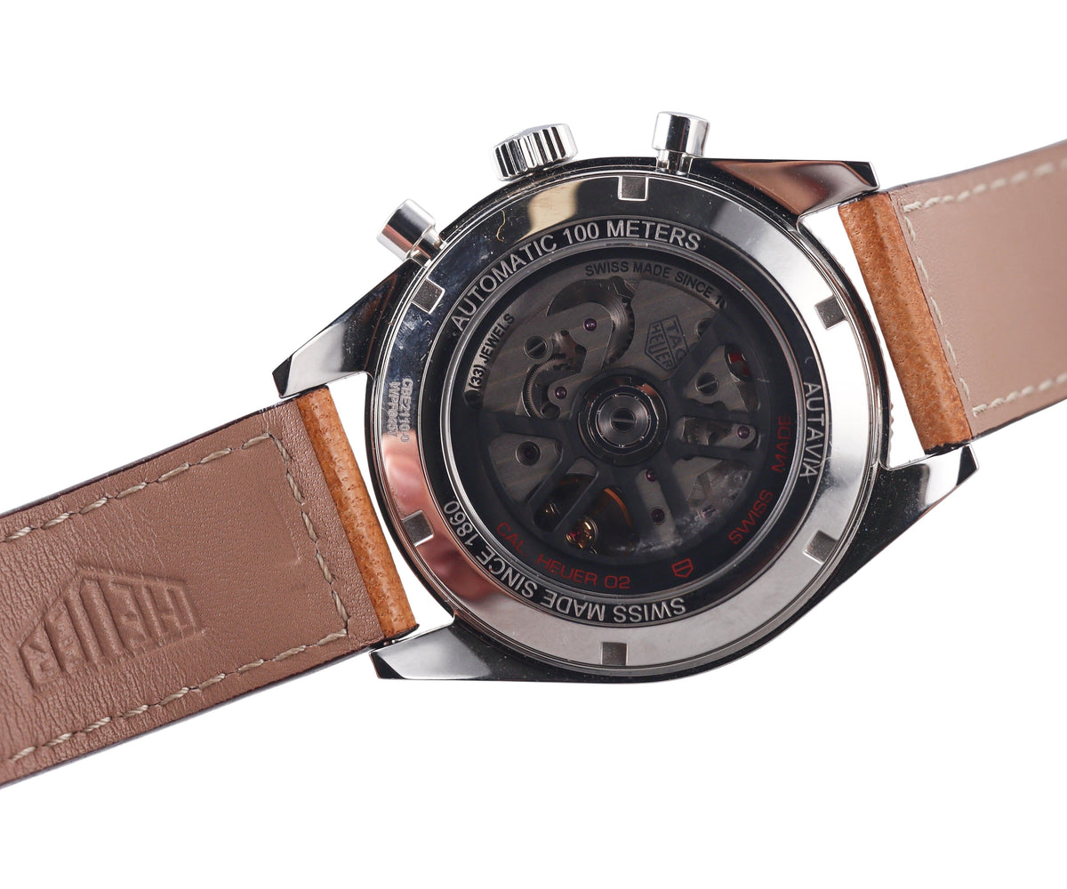 Tag Heuer Autavia Heritage Automatic Steel Watch CBE2010-0