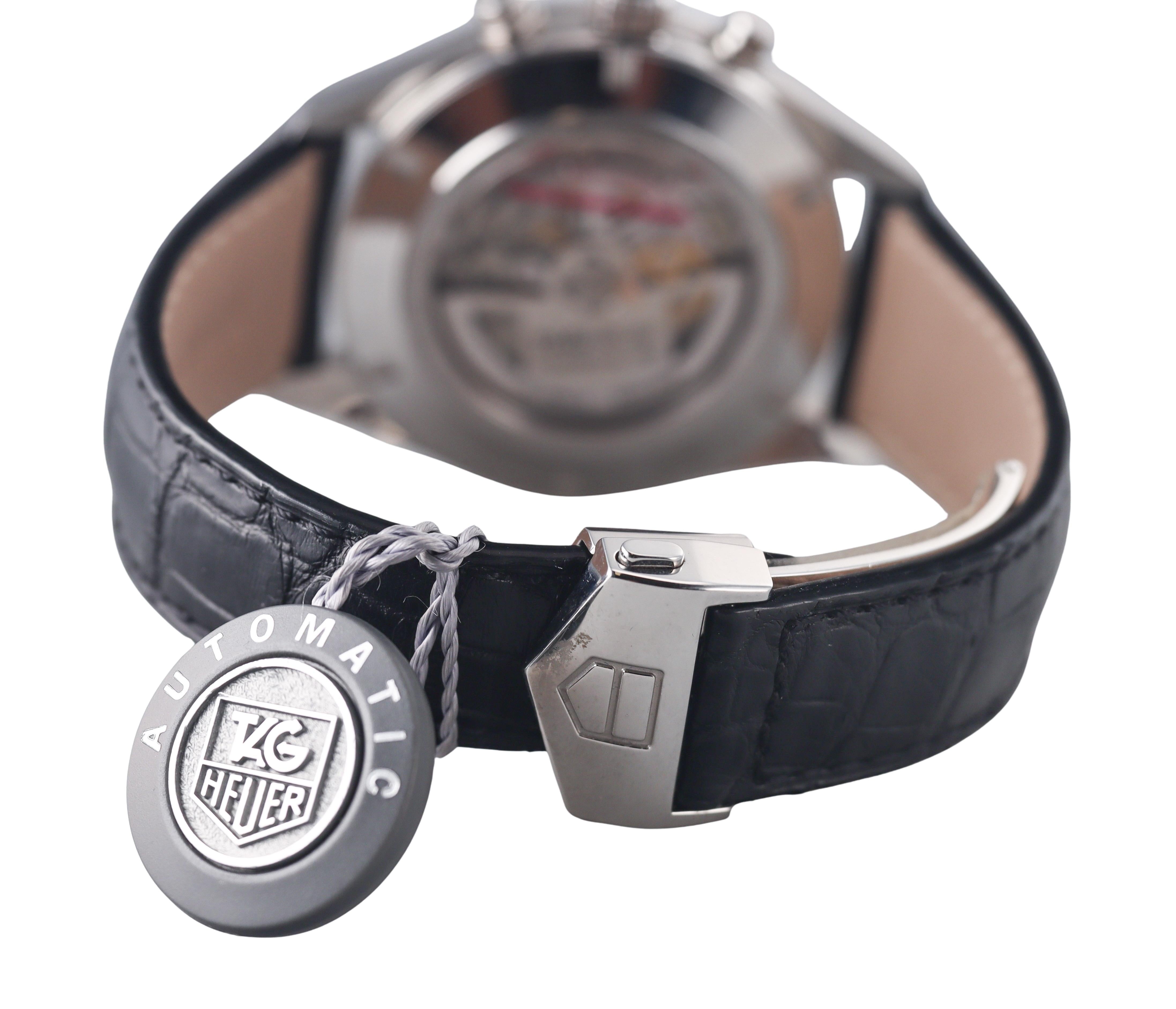 Tag Heuer Carrera Calibre 36 Flyback Automatic Steel Watch CAR2811