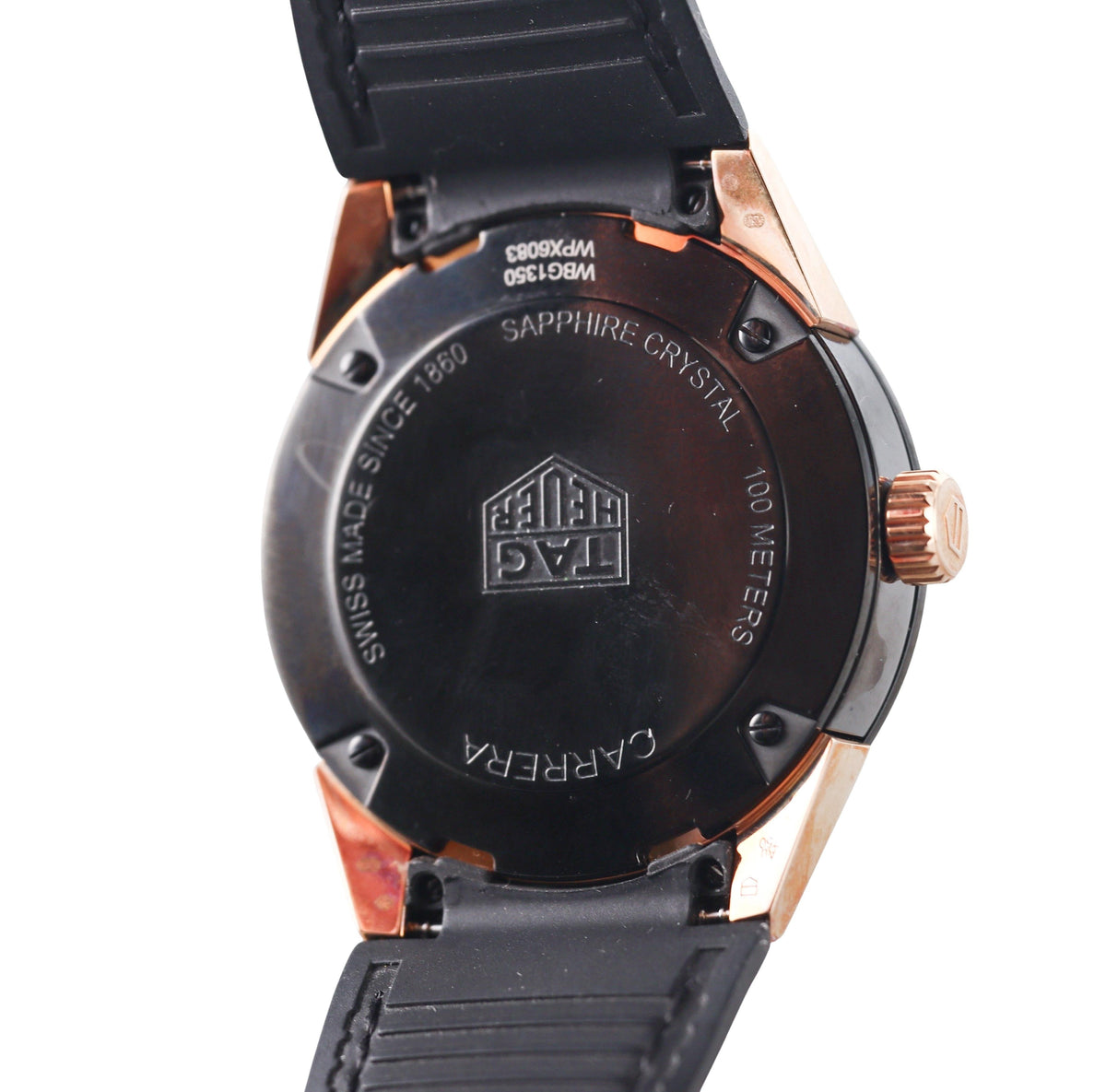Tag Heuer Carrera Gold Steel Lady's Watch WBG1350