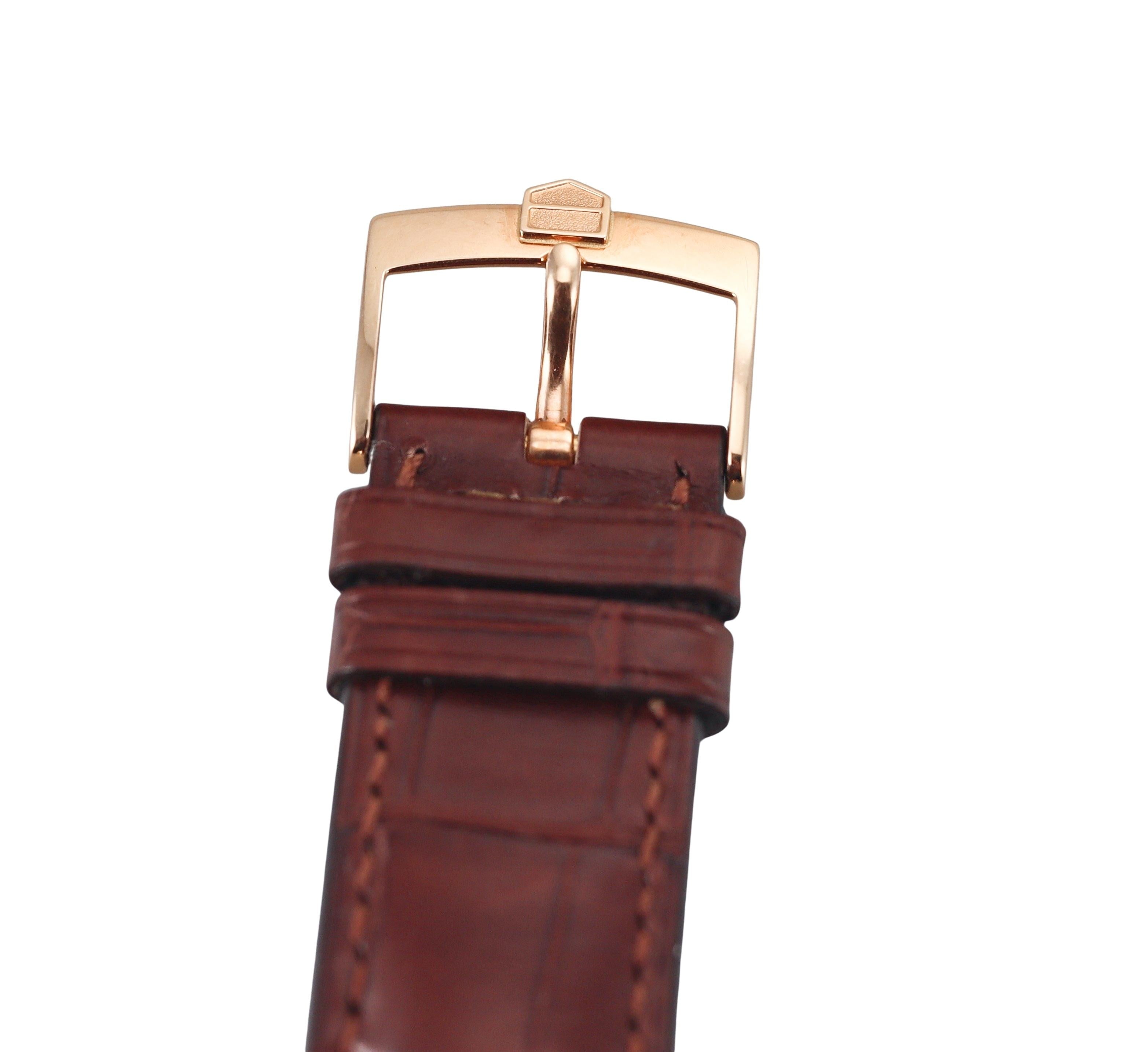 Tag Heuer Carrera Heritage Rose Gold Automatic Watch WAS2140