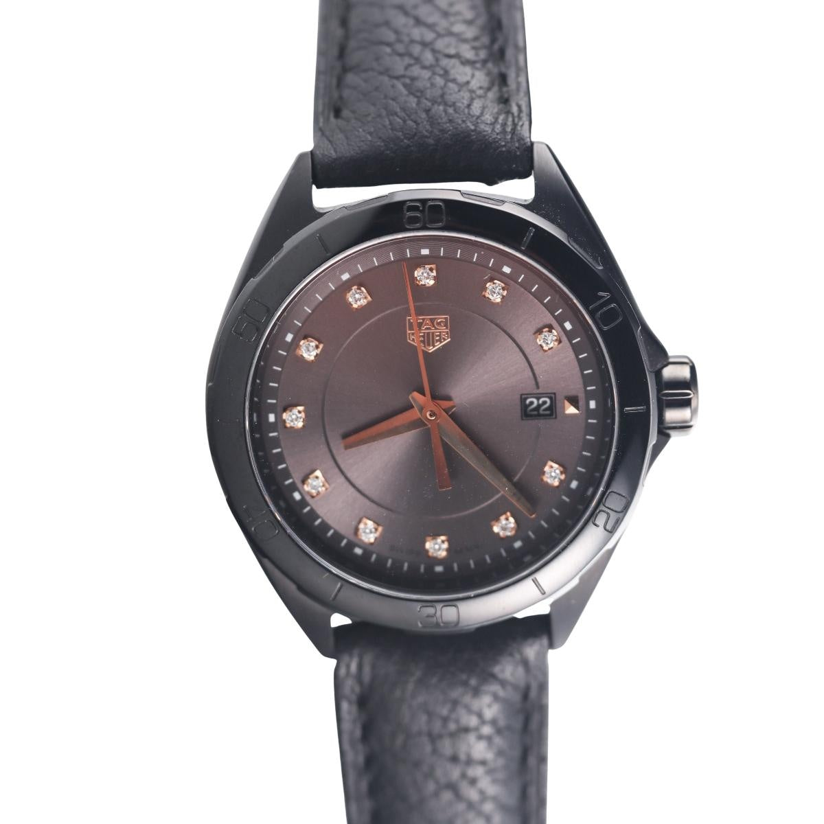 Tag Heuer Formula 1 Diamond Black PVD Watch WBJ1417