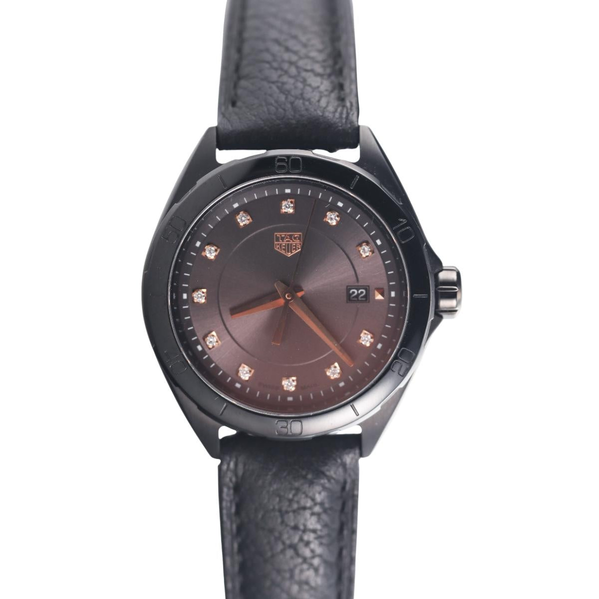 Tag Heuer Formula 1 Diamond Black PVD Watch WBJ1417
