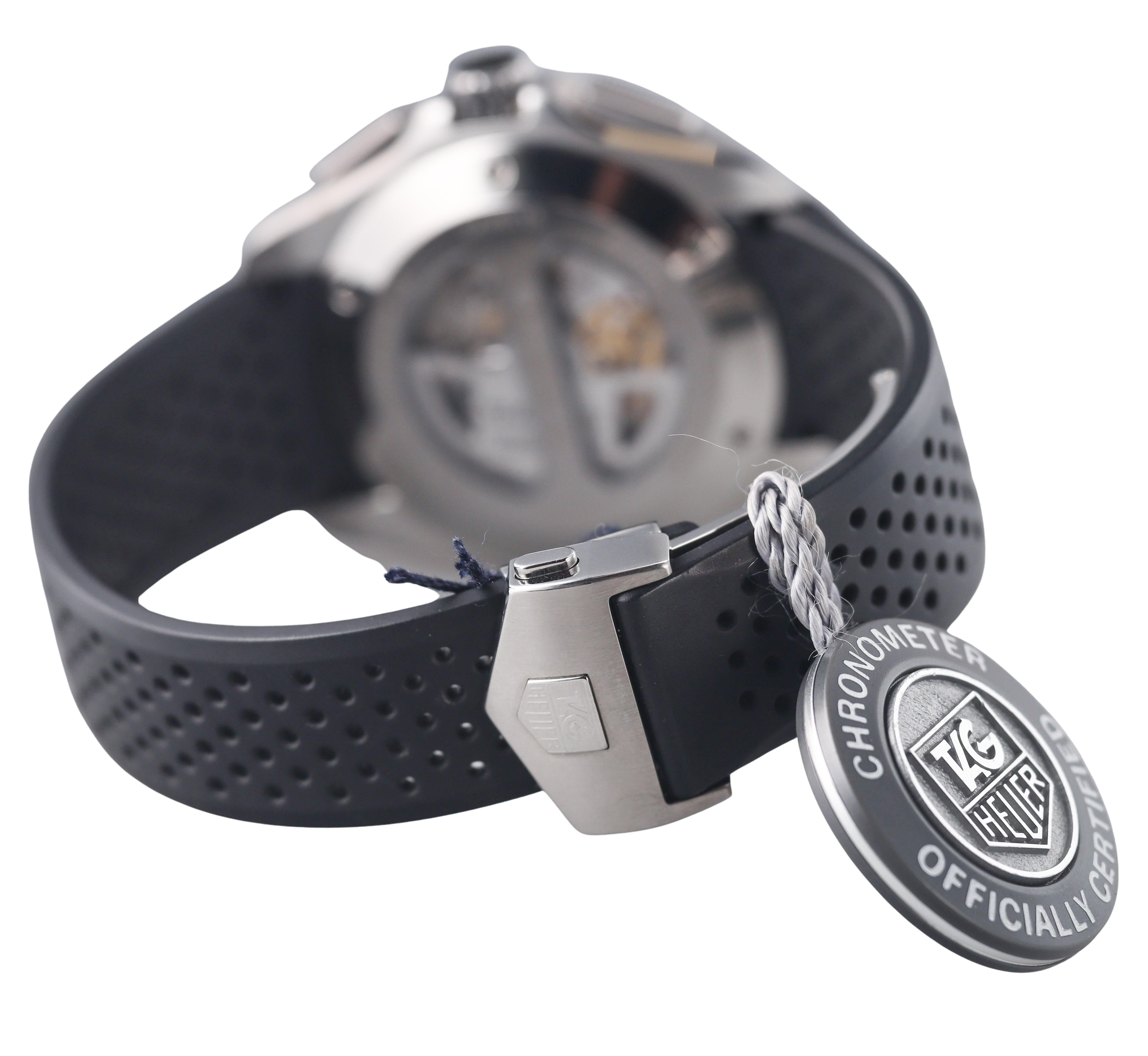 Tag Heuer Grand Carrera Calibre 36 Automatic Steel Watch CAV5115