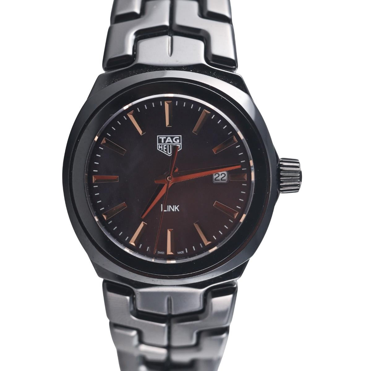 Tag Heuer Link Black Ceramic Watch WBC1392