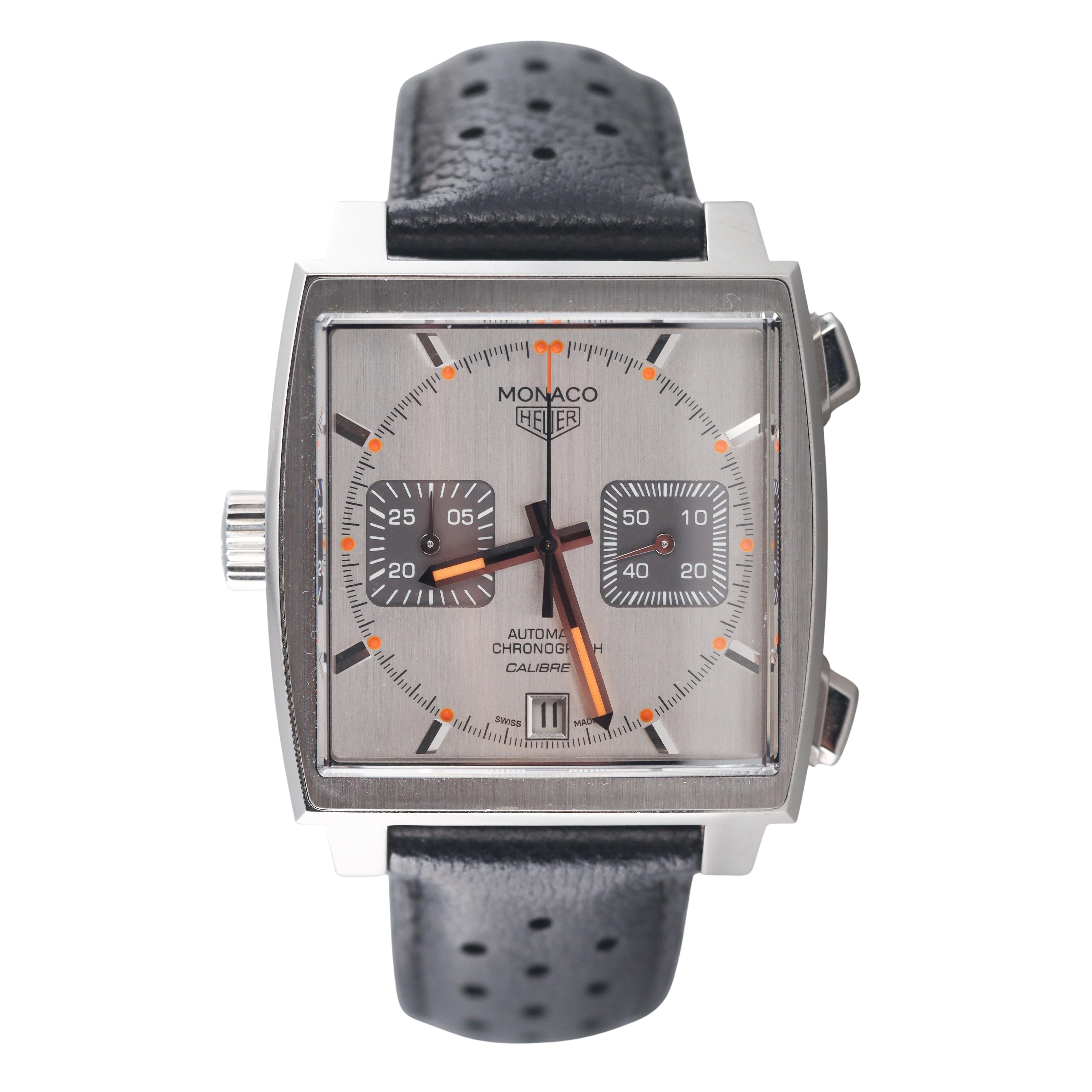 Tag Heuer Monaco Automatic Chronograph Watch CAW211C-0