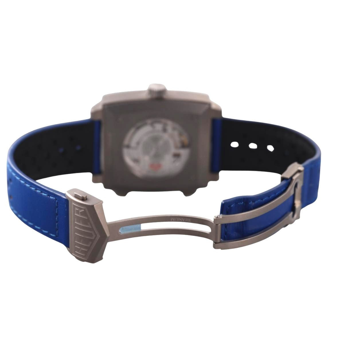 Tag Heuer Monaco Chronograph French Racing Blue Titanium Watch CAW218C