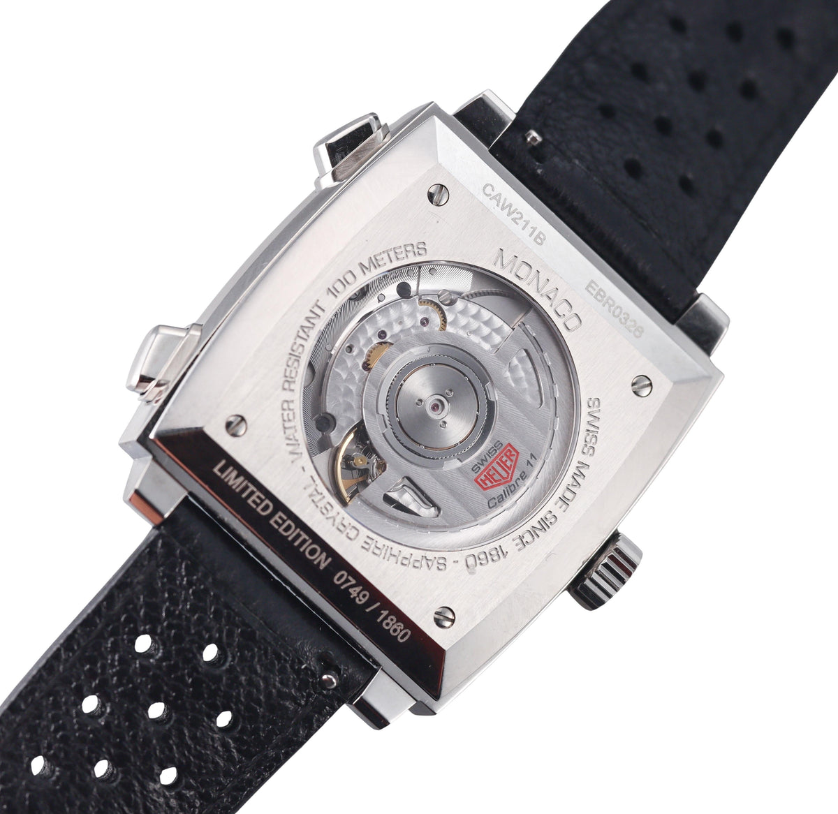 Tag Heuer Monaco Vintage Edition Automatic Chronograph Watch CAW211B