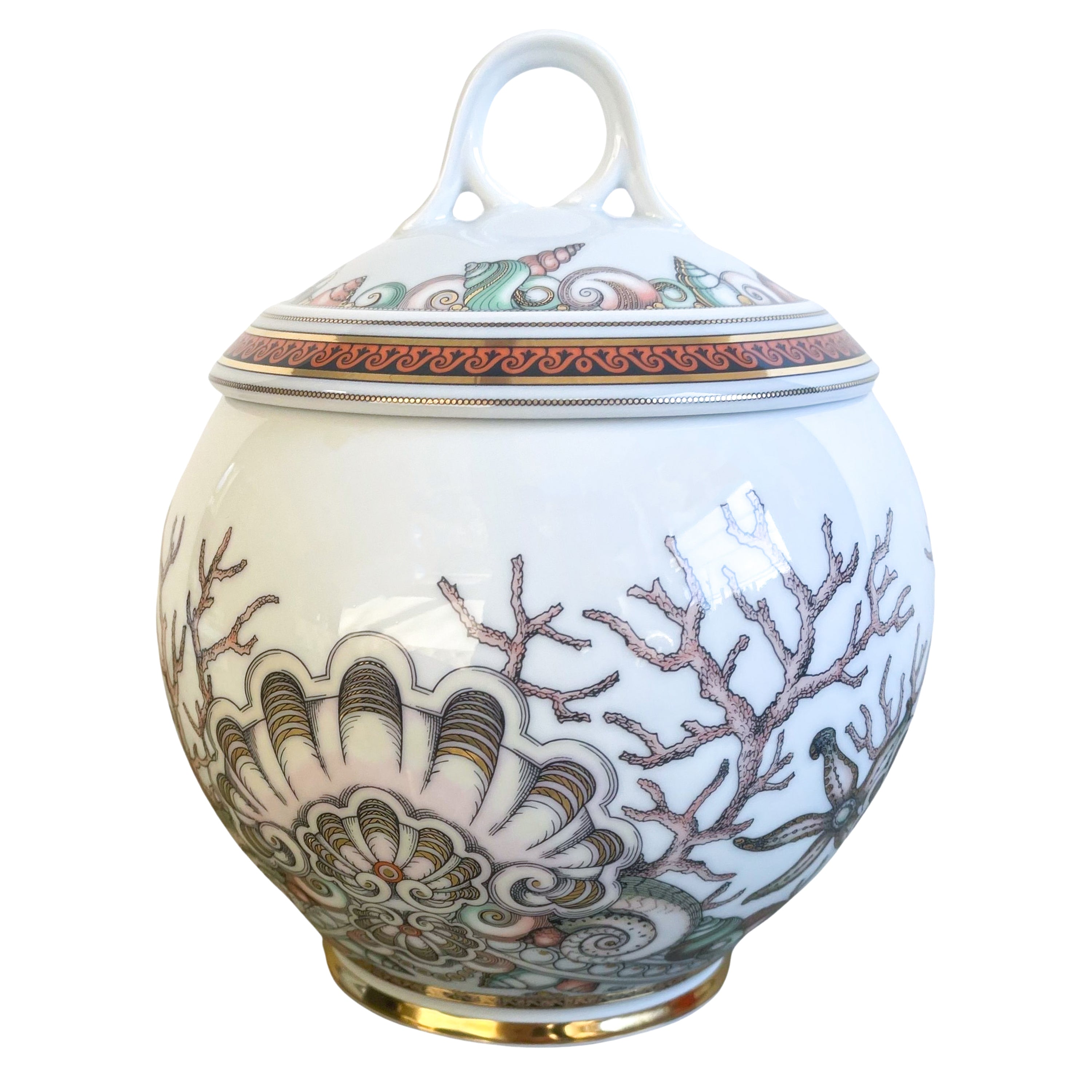 Versace by Rosenthal Etoiles De La Mer Round Bath Bowl 25015