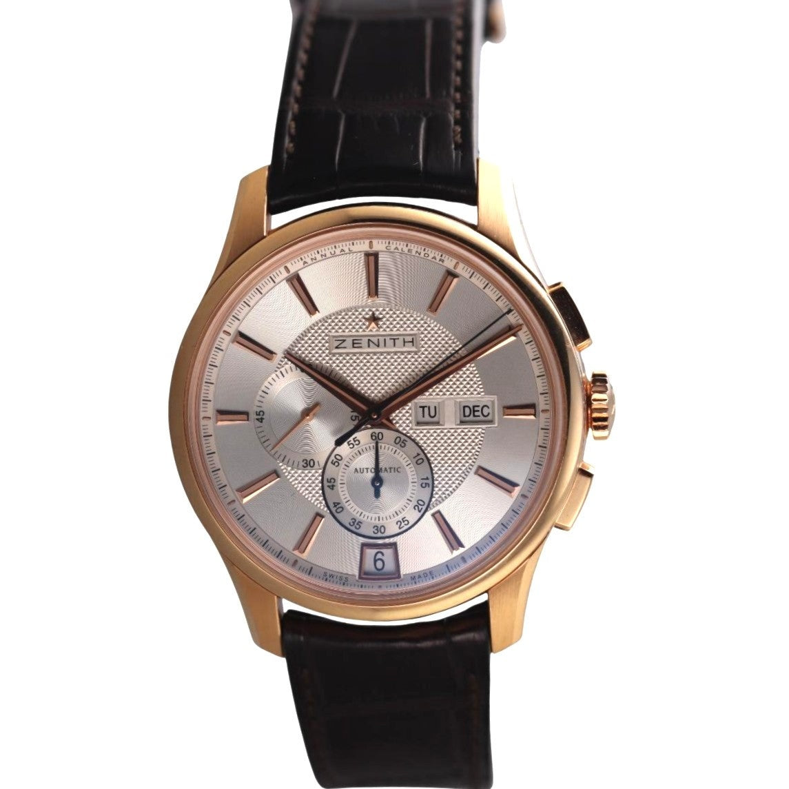 Zenith El Primero Captain Windsor Annual Calendar Rose Gold Watch