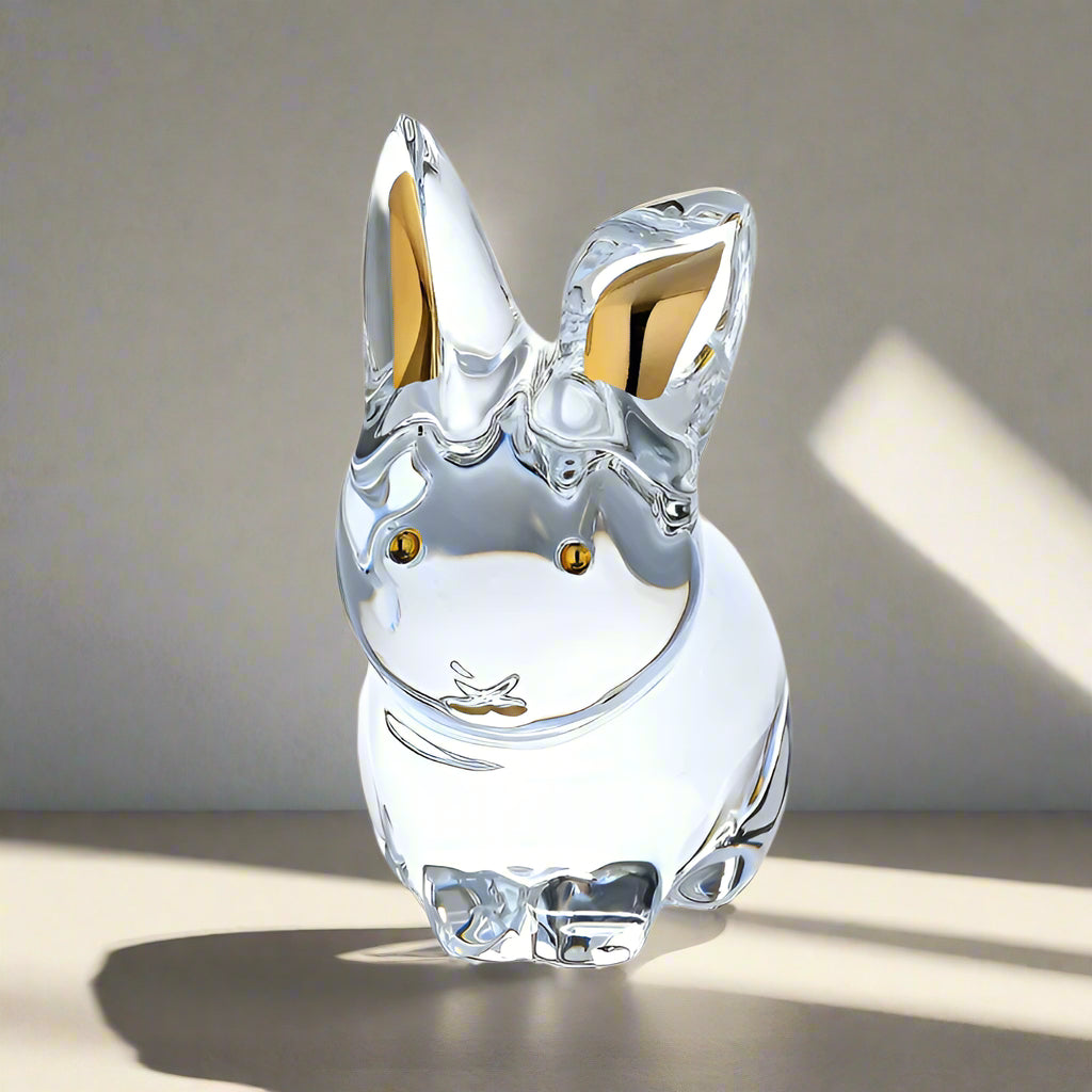 Baccarat Crystal Clear Rabbit Figurine 2814806