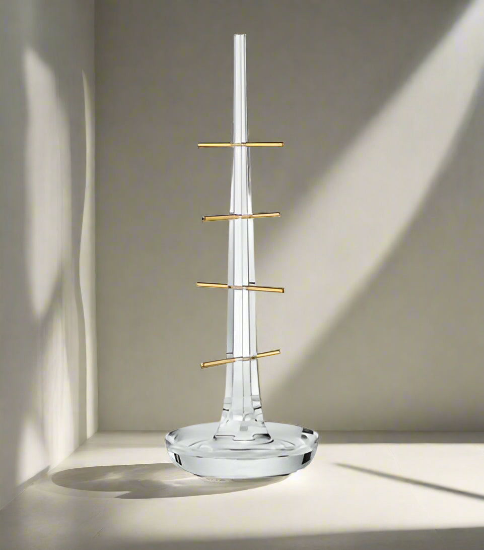 Baccarat Crystal Harcourt Talleyrand “L’Arbre de l’Imperatrice” Jewelry Holder Tray 2815141