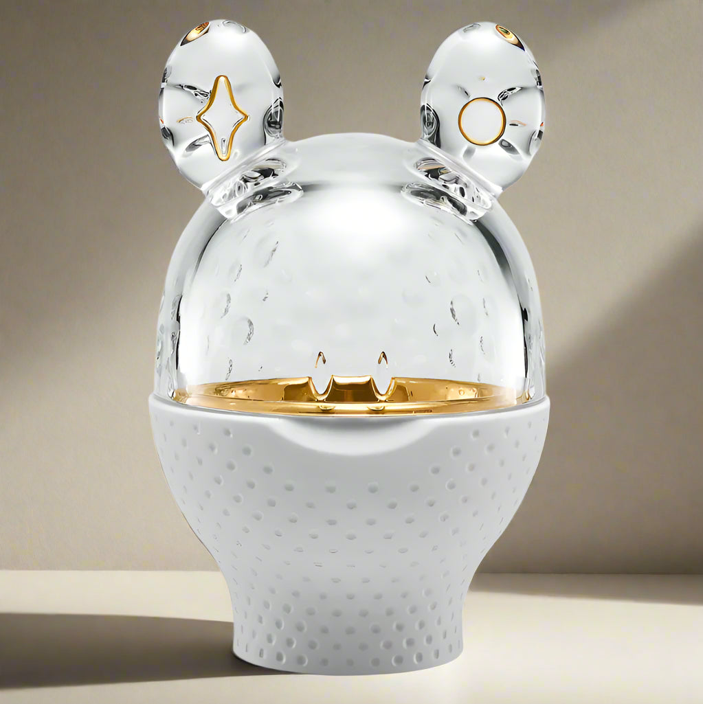 Baccarat Crystal Zoo Clear Frog Jewelry Box 2813987