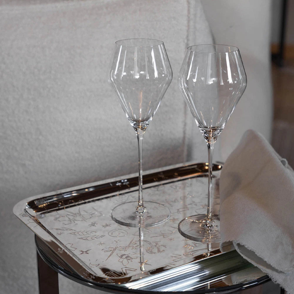 Christofle Graffiti Silver-Plated Tray B0420044502