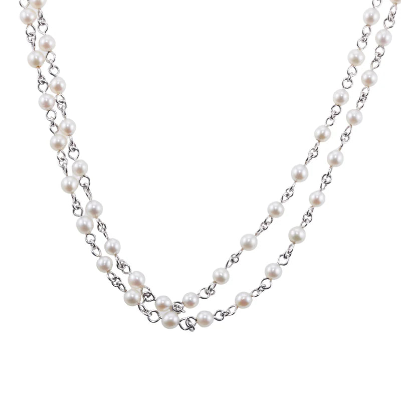 Mimi Milano Nagai Pearl Gold Necklace