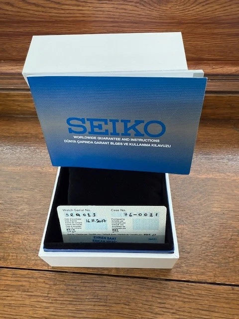 Seiko Presage White Dial Chronograph Men's Watch SRQ023