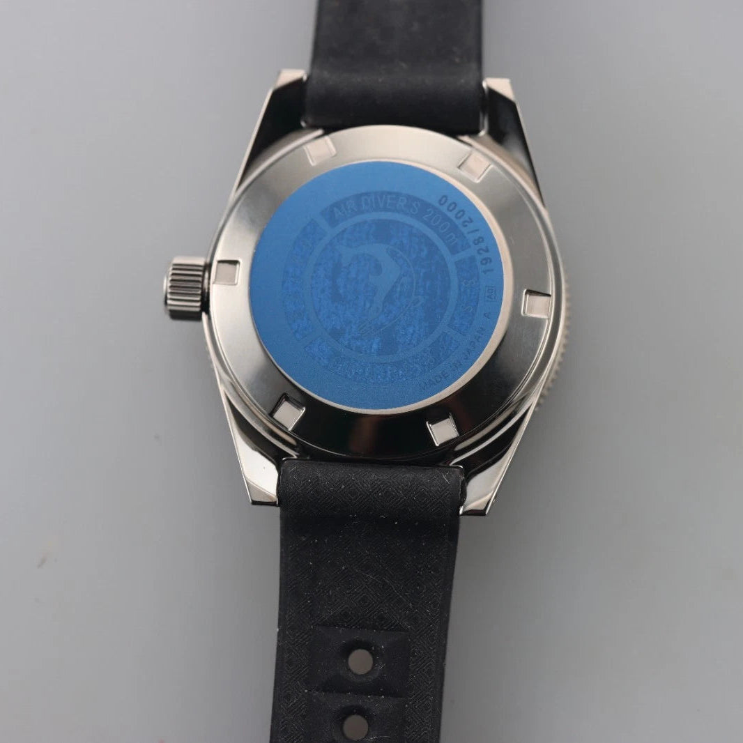 Seiko First Diver Prospex Re-Creation Steel Grey Dial Men's Watch SLA017J1