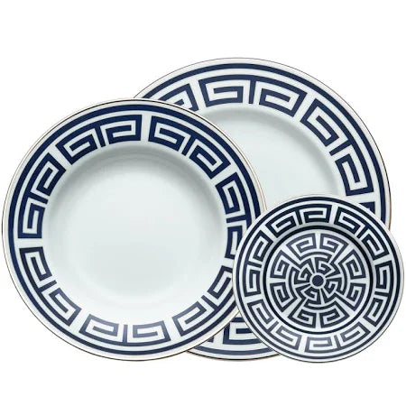 Richard Ginori Labirinto Blue 5 pc Dinner Place Setting