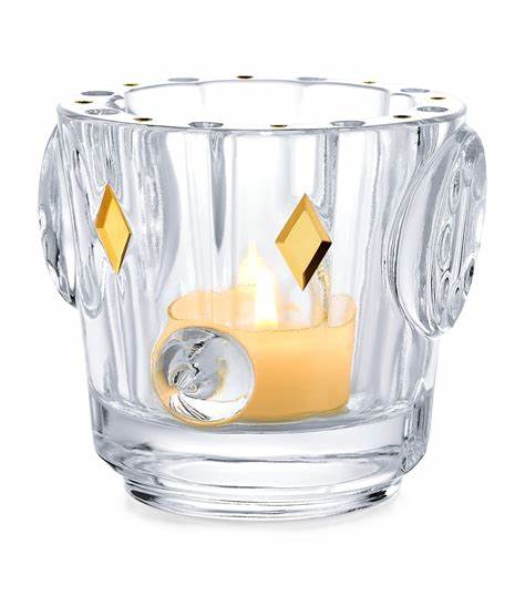 Baccarat Crystal Clear Faunacrystopolis Bird Votive Candleholder 2814456