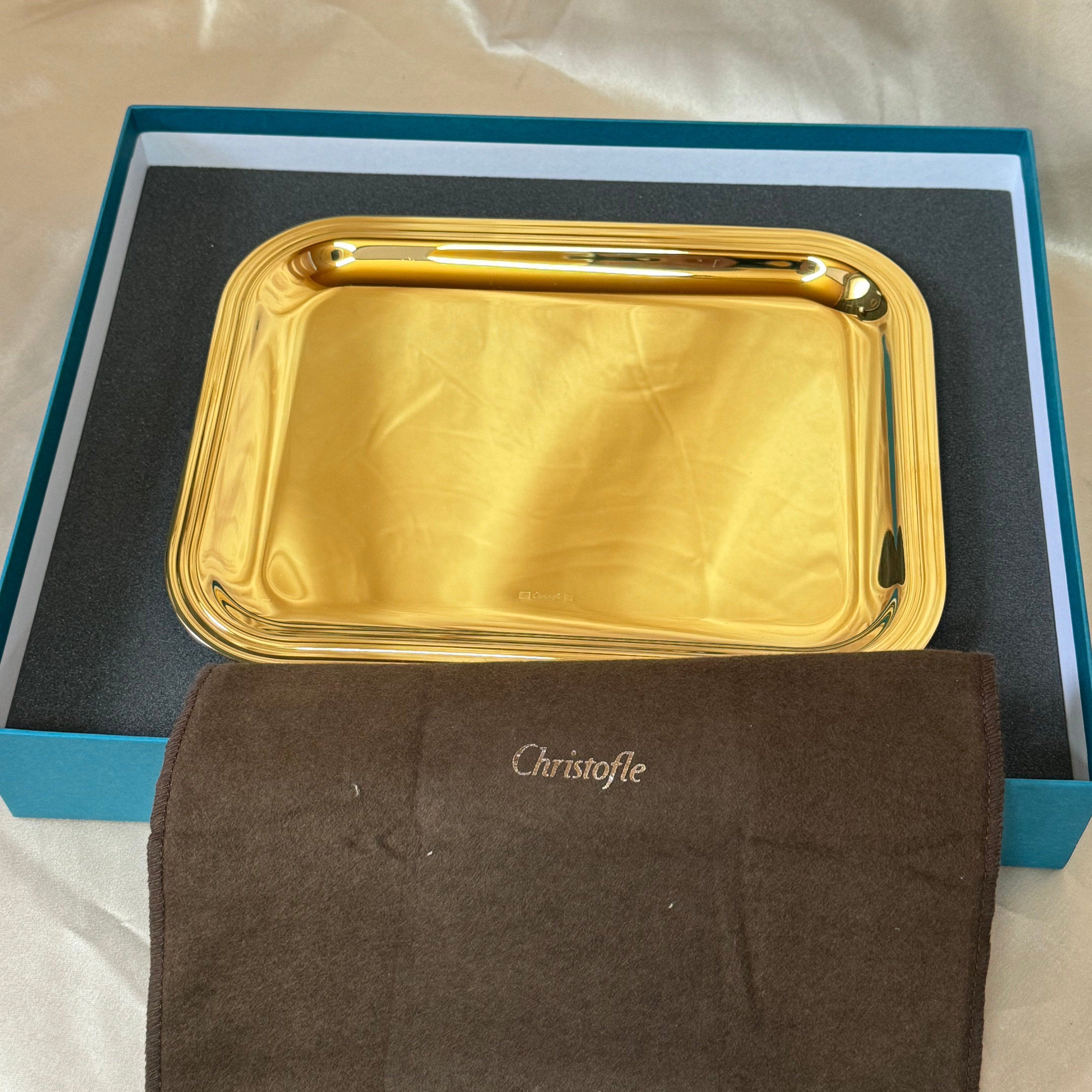 Christofle Albi Gold Wash Tray B04700120