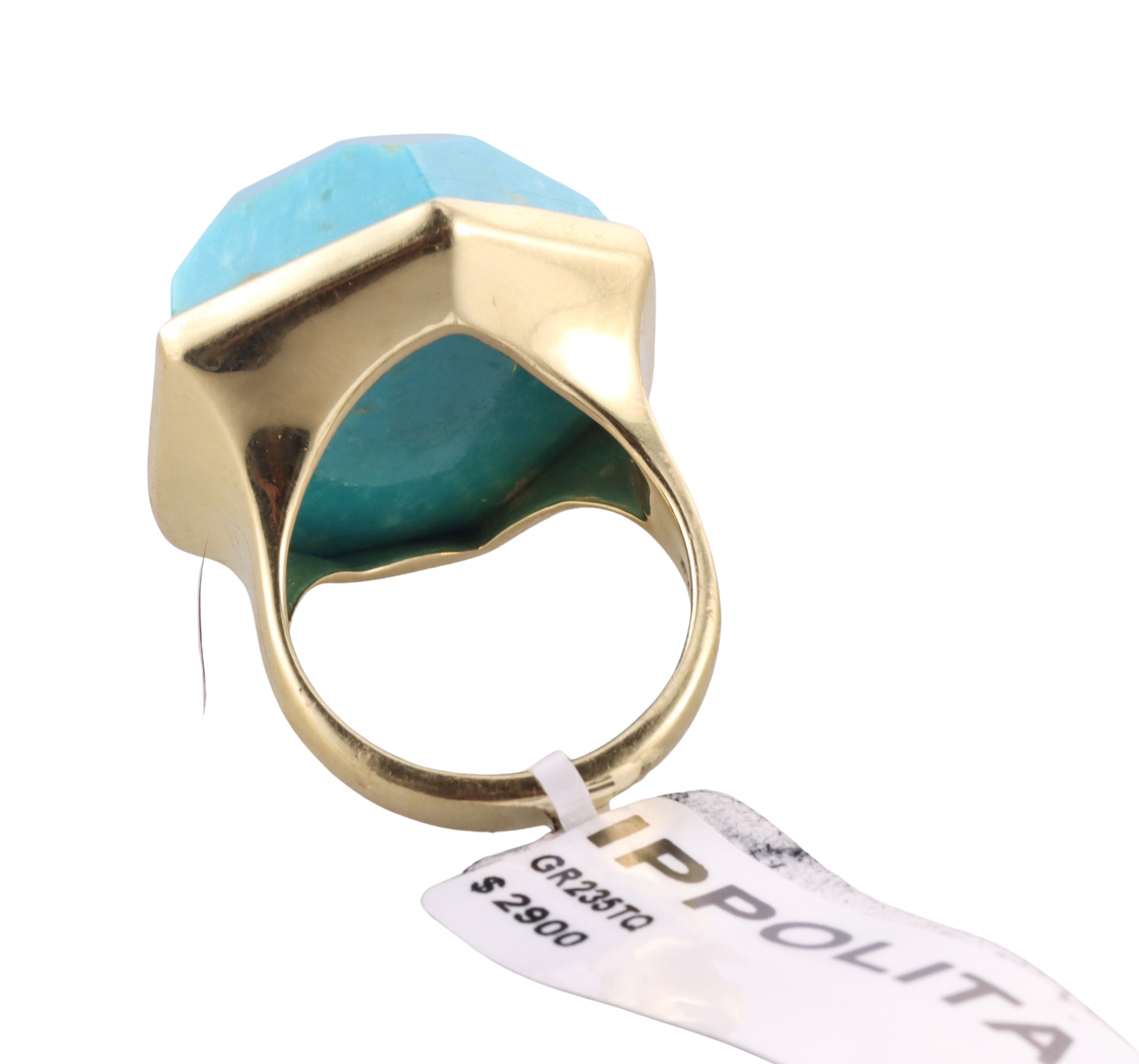 Ippolita Rock Candy 18k Gold Turquoise Ring