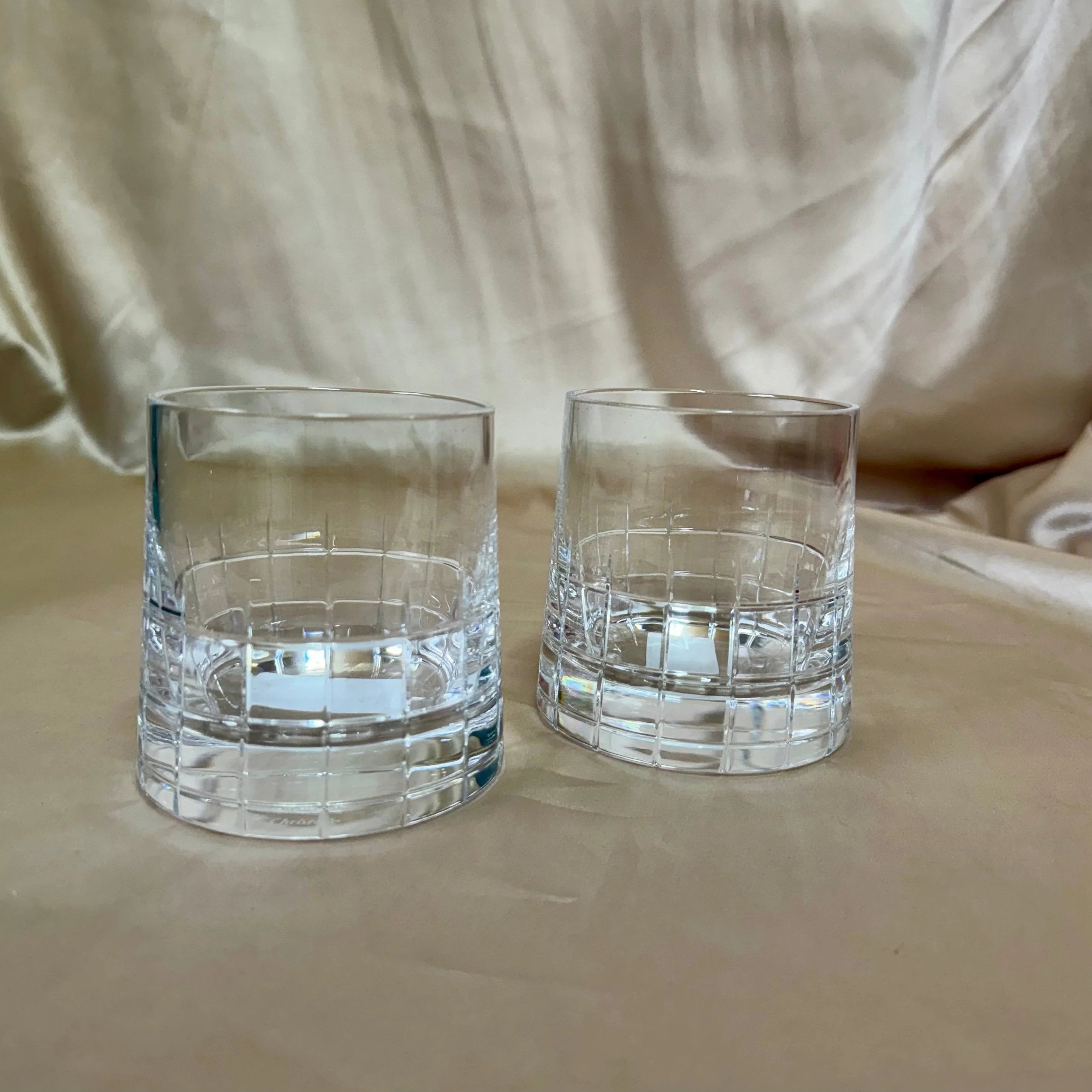 Christofle Graphik Old Fashion Tumbler Set of 2 B07945261