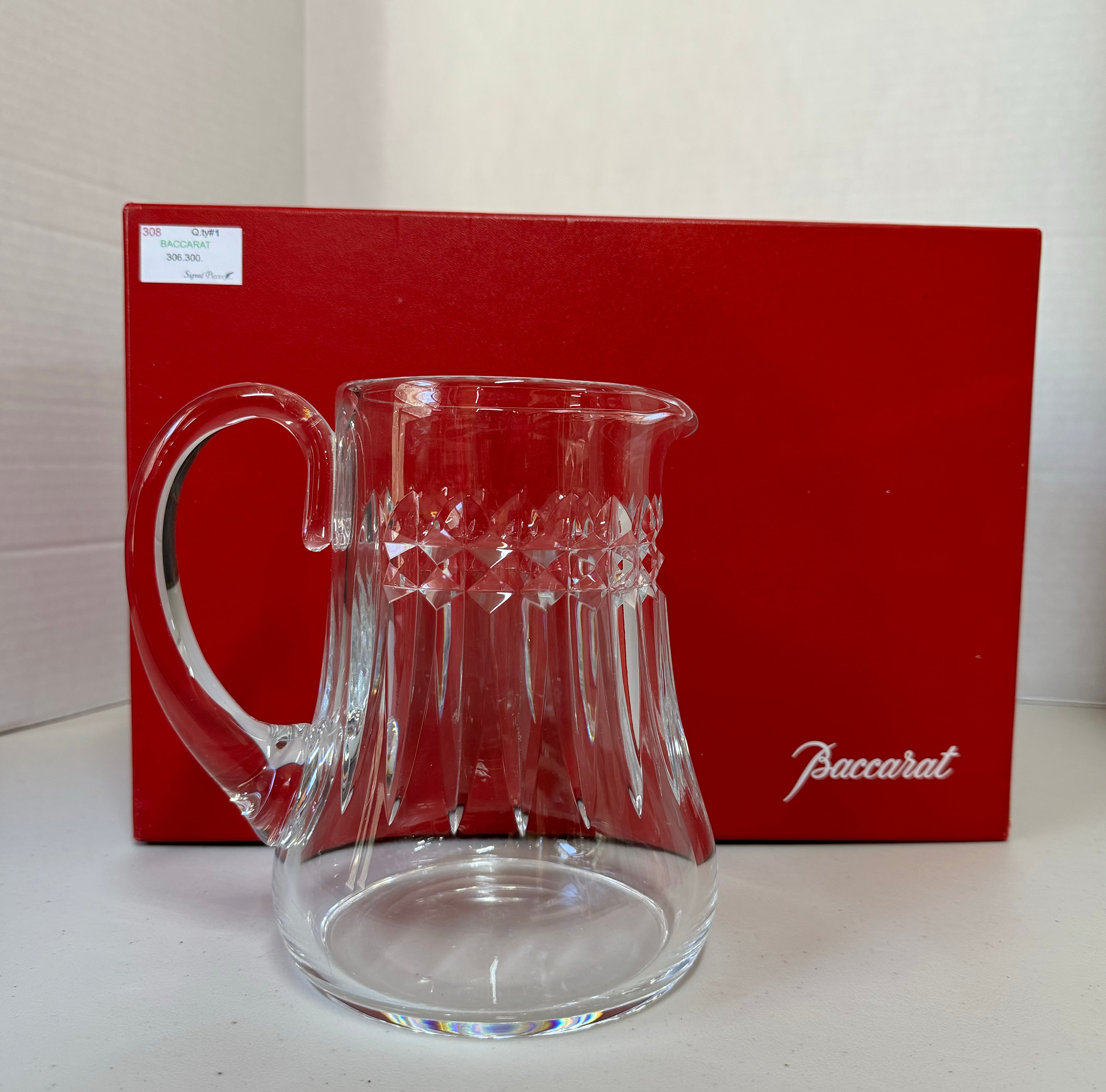 Baccarat Brocca Piccadilly Crystal Water Pitcher 308