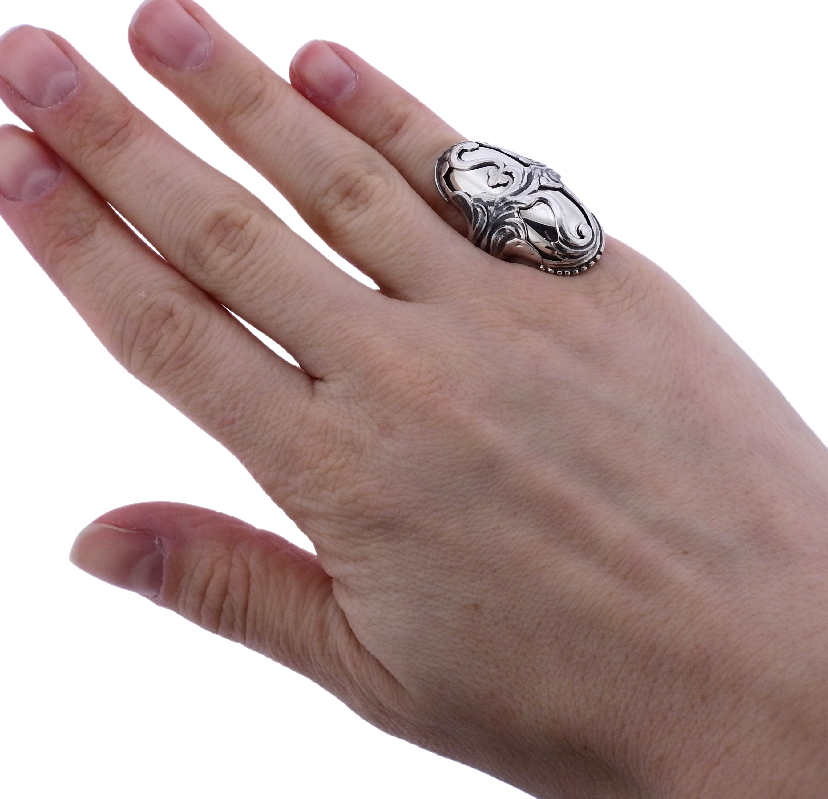 Georg Jensen Sterling Silver Ring OG-1908