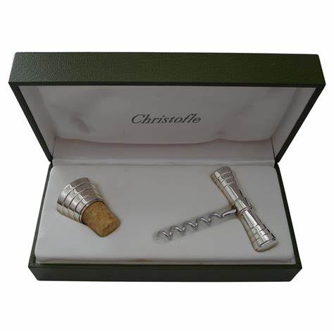 Christofle Bottle Opener & Stopper Set 009279