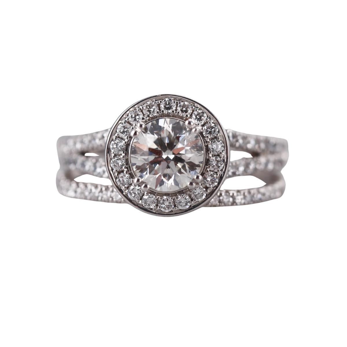 EGL 1.75ctw Lab Grown Diamond Engagement Wedding Ring Set 14k Gold